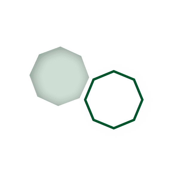 五角形の複数の図